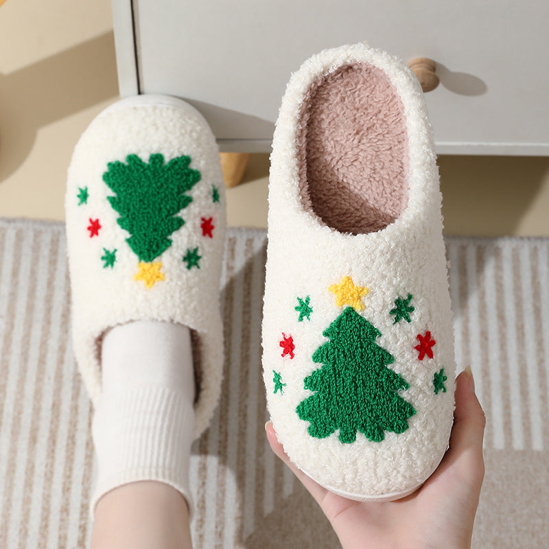 🎄 CloudKuzi™ Christmas MemoryFoam Slippers – [CloudStep™ Comfort Slides]
