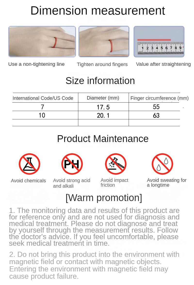 Smart Ring R100 Black