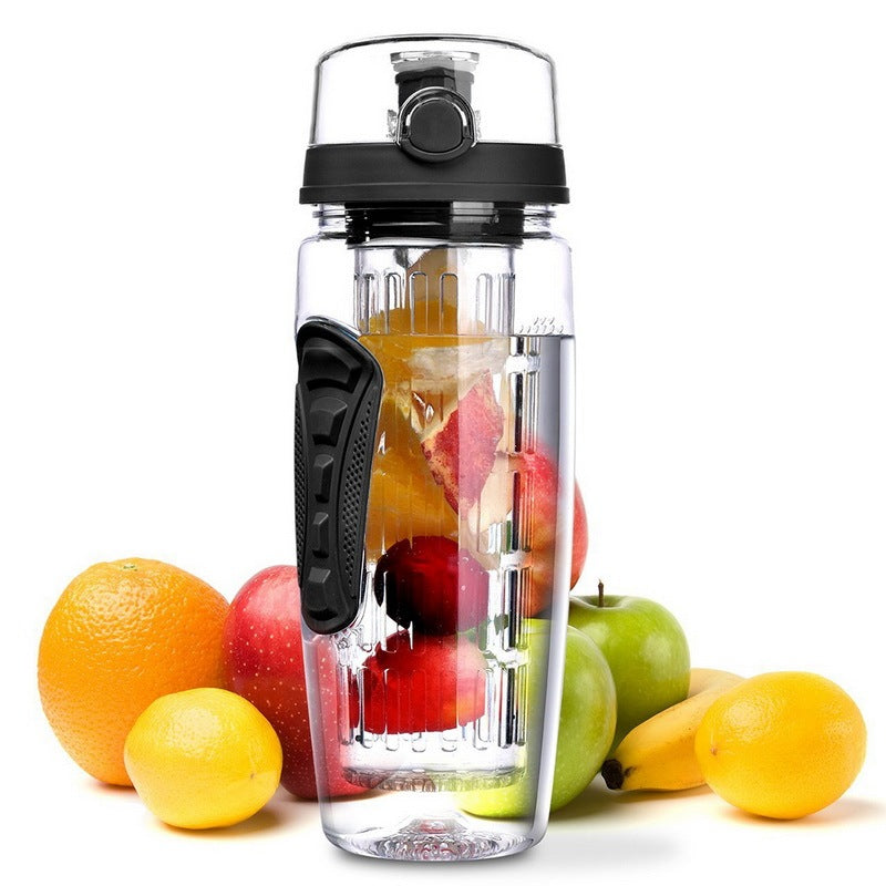 32Oz Fruit Infusing Infuser Water Bottle Water Fruit Bottle BPA Free Plastic Sport Fruit Infuser Water Bottles With Infuser Juice Shaker Drink Bottle Of Water – [CloudStep™ Comfort Slides]