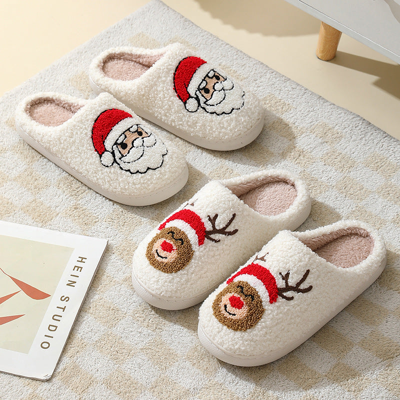 🎄 CloudKuzi™ Christmas MemoryFoam Slippers – [CloudStep™ Comfort Slides]