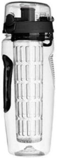 32Oz Fruit Infusing Infuser Water Bottle Water Fruit Bottle BPA Free Plastic Sport Fruit Infuser Water Bottles With Infuser Juice Shaker Drink Bottle Of Water – [CloudStep™ Comfort Slides]