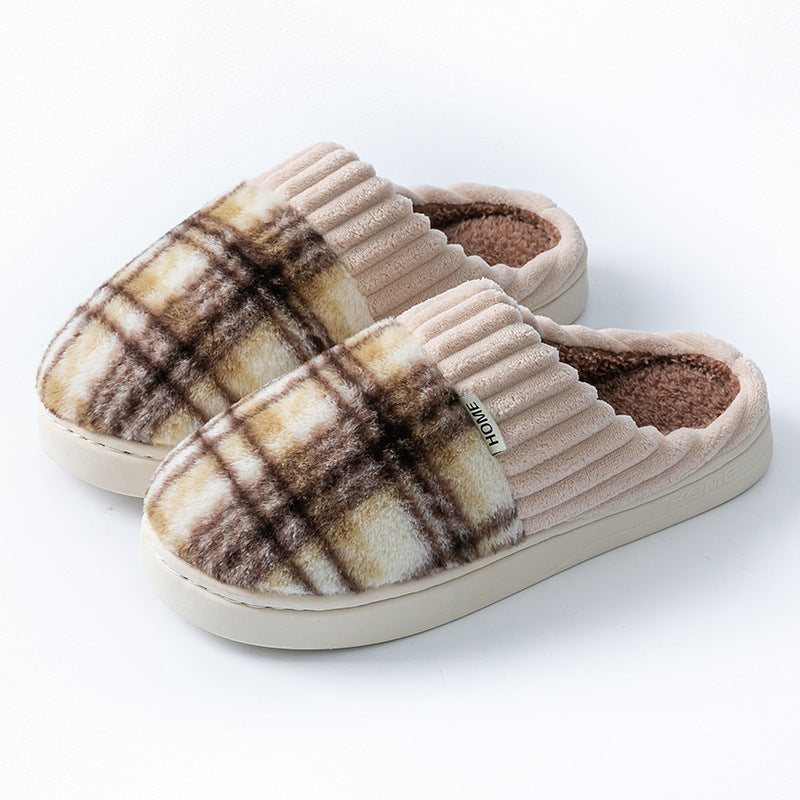 Leisure Home Comfortable Soft Cotton Slippers