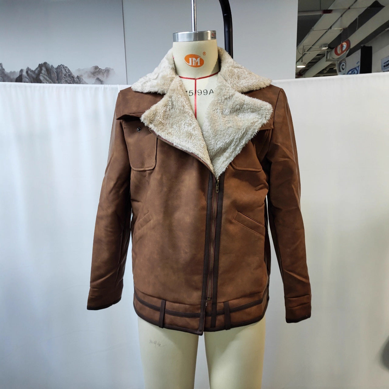 Autumn And Winter Men's Retro Brown Suede Casual Jacket – [CloudStep™ Comfort Slides]